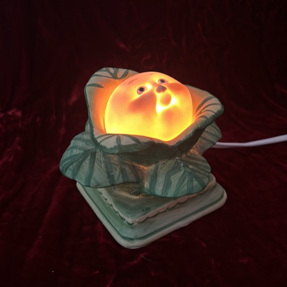 Cabbage Patch Baby Night Light; Perf Working Order; Porcelain, elec cord/switch - Picture 4 of 11